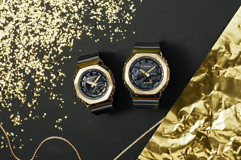 Comienza el 2023 con el destello dorado de un atuendo al estilo Gold Stay Gold: la serie de G-SHOCK para amantes del glamour